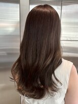 オーガニック リブ 川越(organic+live) ◎アッシュロンググレージュ×透明感ストレート