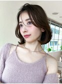 ぎりぎり結べる切りっぱなしボブ【浦和】