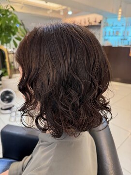 オッズ美容室 八尾店 ボブパーマ