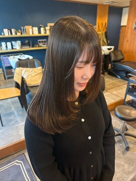 ヘアー ノーブル(hair noble) 艶々ストレート