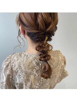 ヘアメイクアース 八潮店(HAIR & MAKE EARTH)&nbsp;編みおろし大人セット