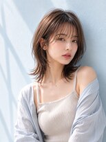 ライクバイコトナ 越谷(RIKE by kotona)&nbsp;ミディアム髪型20代30代40代50代前髪あり前髪なし面長丸顔越谷