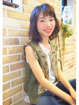 ファルベ(hair&make farbe) ゆるりとミディ