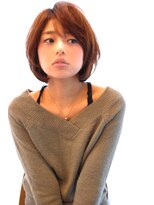 レウナ 外苑前(Reuna)&nbsp;３０代40代５０代人気シルエットが綺麗なひし形ショートボブ