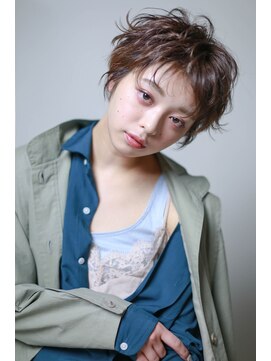 テトヘアー(teto hair) short（ジェンダーレス、ナチュラル、グレージュ）
