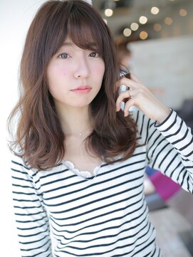 アグ ヘアー リボーン 新発田店(Agu hair reborn) 無造作なフレンチこなれミディ