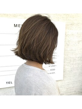 ハニー(HONEY by Chord) ボブ×ベージュ