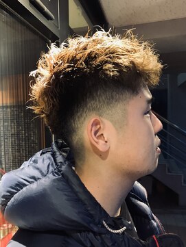メンズサロン グラン(Men's Salon GRAN) フェードカット+ソフトツイストパーマ