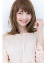 カバーヘア ブリス 戸田公園西口店(COVER HAIR bliss)&nbsp;毛先パーマ大人可愛い外ハネ小顔セミディZ戸田公園20代30代40代