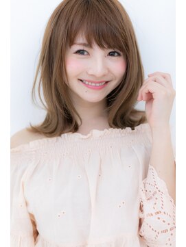 カバーヘア ブリス 戸田公園西口店(COVER HAIR bliss) 毛先パーマ大人可愛い外ハネ小顔セミディZ戸田公園20代30代40代