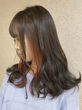 シャンプーボーイ 宮崎駅前店(SHAMPOO BOY) オレンジインナーカラー(^^)