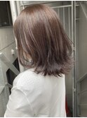 外ハネロブ × シナモンベージュ Hair Design Collet Ginza