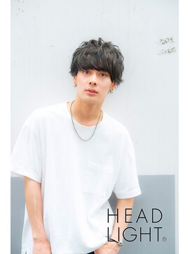 ソーエンバイヘッドライト 宮崎清武店(soen by HEADLIGHT) *soen* 外ハネMIXラフマッシュ