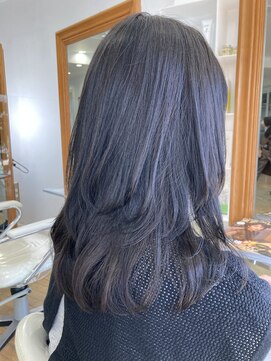 ヘッズ 本八幡店(HEADS) 大人レイヤー　メルティカラー　くびれヘア　ビタミンカラー