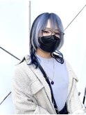 【.eer/ディア】シールエクステ30枚/デザインウルフツートーン