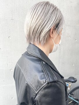 エミス バイ メルト 吉祥寺(emis by melt) 【堀惠洋平】ホワイトベージュ ハイトーン ブリーチカラー