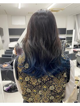 アライブ キチジョウジ(ALIVE Kichijoji) 【ALIVE吉祥寺】グラデーションカラーブルーブラック