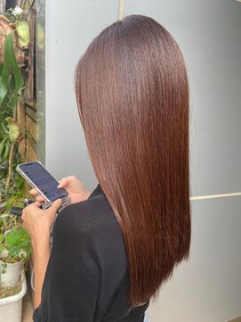 ジーナ 銀座(Zina) 韓国ヘア＊艶髪＊パールベージュ【Zina銀座】