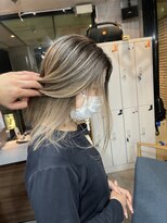 ラフ(LAFF)&nbsp;#黒髪#ボブルフ#ネビージュ#小顔#ワンレン