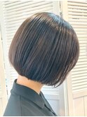 丸みショートボブ【Liko/池袋東口店/南池袋公園隣】