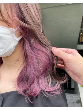 アクト(ACT) ピンクラベンダー/ベビーピンク/インナーカラー