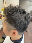 パーマの残りを活かして、サッパリカット☆