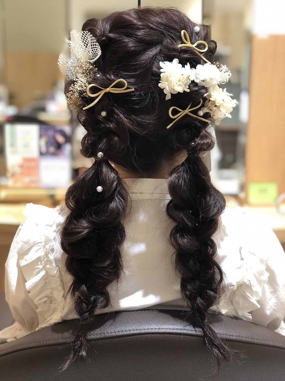 成人式セット 楽天市場】髪飾り 成人式 コームとUピン 2点セット 「お花の飾り