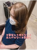 白髪染めの赤っぽさがないヘアカラー☆髪質改善も一緒にできる♪