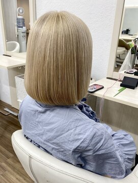 グロス 心斎橋(GLOSS) 【GLOSS心斎橋】ブロンドヘア