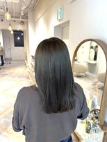 アンド ラ ブランシュ(&.La Blanche)&nbsp;ロングヘア/グレージュカラー/ココアベージュ/黒髪カタログ/大宮