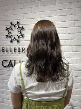 ヘア スパ ビューティー エールフォルム(HAIR SPA BEAUTY YELLFORME) "グレージュ"