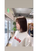 【ADORE横浜】ボブ×ベージュ