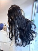 ロングデジタルパーマ韓国風ロング