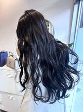 はな(hana) ロングデジタルパーマ韓国風ロング