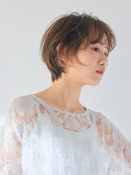 ティーシースペース 元住吉店(T.C.SPACE)の写真/骨格に合わせた、再現性の高いカットが人気！ショートに挑戦したい方は、ぜひ一度ご相談下さい♪