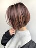 リモア式白髪ぼかしハイライト（ブリーチ込み）＋ダメージ補修TR￥22000