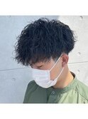 ツイストスパイラルパーマ×マッシュ