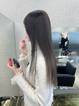 ペレ 栄店(PELE) 黒髪/ボブルフ/ネビージュ/小顔/ワンレン/栄/髪質改善/前髪