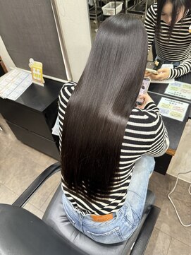 ヨンセンチメートル 野々市店(4ｃｍ) 艶髪×ロング【髪質改善/縮毛矯正/トリートメント】