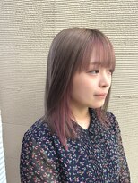 アウラ 高岡店(AULA)&nbsp;くすみベージュ×ピンク