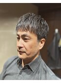 おじさん ツーブロック ショート 御徒町 上野 秋葉原