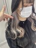 【何度も使える】カット＋インナーブリーチ＋フルカラー ￥15400