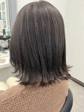ガルボヘアー 桟橋店(garbo hair) 透明感カラー 大人女子 トリートメント 艶髪