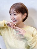 ショートボブ/ショート/小顔ヘア/似合わせカット/２０代30代