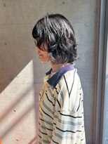 【sayaca】ボブパーマ/ニュアンスパーマ/黒髪パーマ