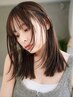 【全体】ナチュラル縮毛矯正＋カット　￥9500