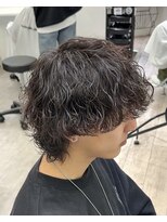 メンズ サロン ドット トウキョウ 町田店(men's salon dot. tokyo)&nbsp;ウルフ×波巻きパーマ