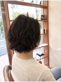 脱力系ゆるふわパーマ