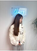 GLANZ_ハイライトカラー/くびれヘア/縮毛矯正/