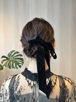 オン キャナルシティ博多前店(on)&nbsp;【中里恵梨】ヘアセット/ヘアアレンジ/アップヘア/お団子ヘア